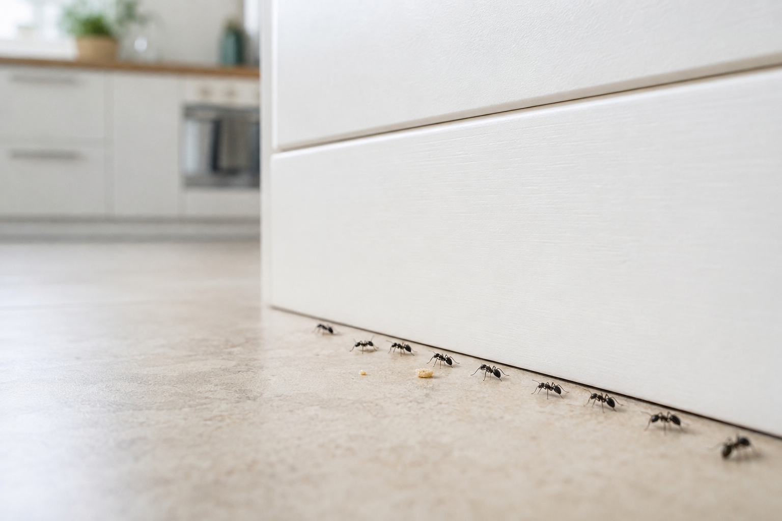 Comment se débarrasser des fourmis dans la maison ?