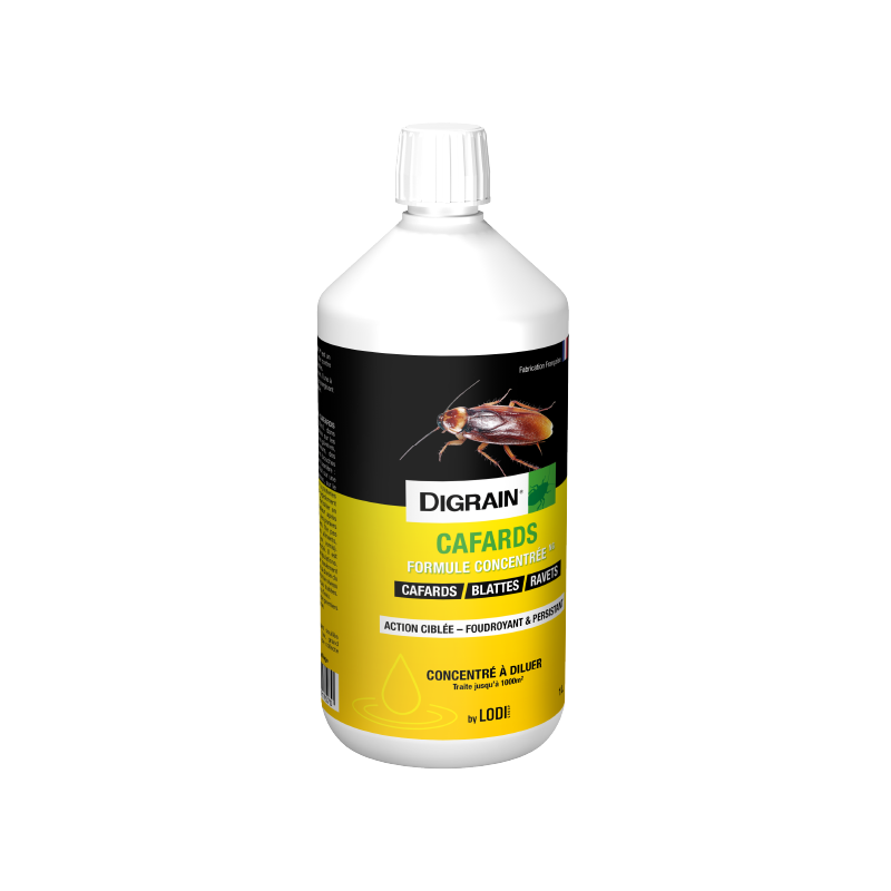 Digrain Insecticide Concentré Cafards & Blattes – 1L