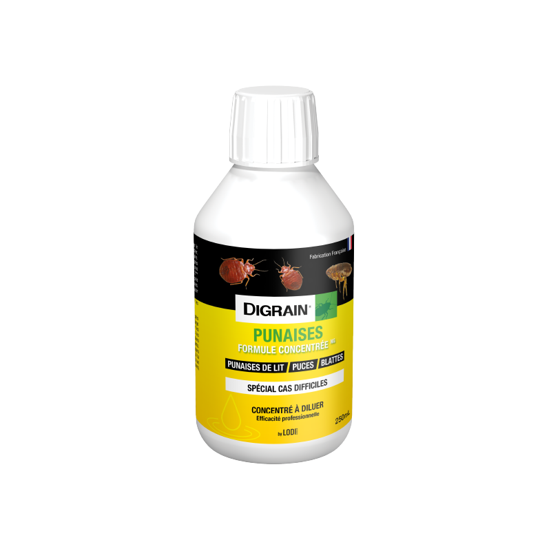 Digrain Anti-Punaises de Lit – Formule Concentrée 250 ml