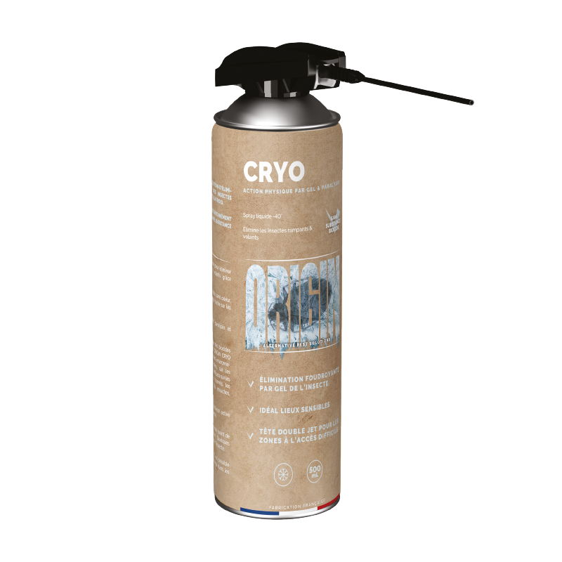 Aérosol Cryo Anti-Insectes Volants & Rampants – 500ml
