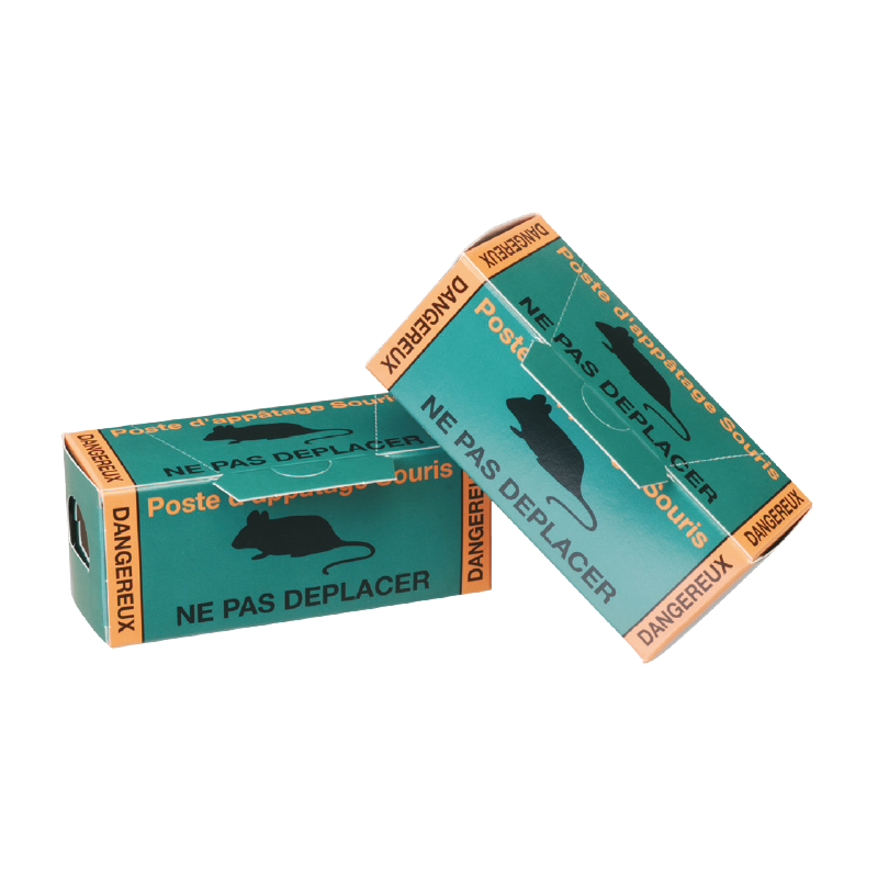 Boîtes à Appât en Carton pour Souris